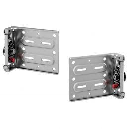 Attaccaglia per base sospesa Ferramenta Livenza Libra H11 con sistema antisganciamento fissaggio con foratura sul mobile