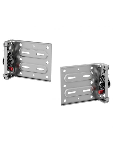 Attaccaglia per base sospesa Ferramenta Livenza Libra H11 con sistema antisganciamento fissaggio con foratura sul mobile