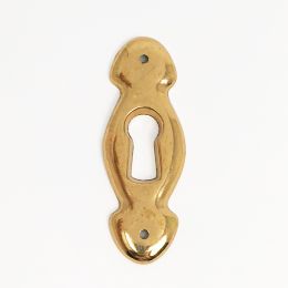 Bocchetta verticale per chiave Metal Style ottone lucido MG7749