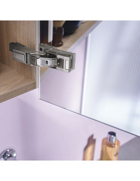 Cerniera Per Ante In Alluminio Blum 71T960A Clip Top Mezza Battuta Apertura 95 Gradi - Foto 10