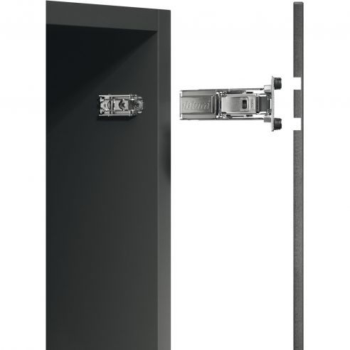 Cerniera Blum 71B453T Clip Top Blumotion ammortizzata per anta sottile spessore da 8-14 mm fissaggio EXPANDO T