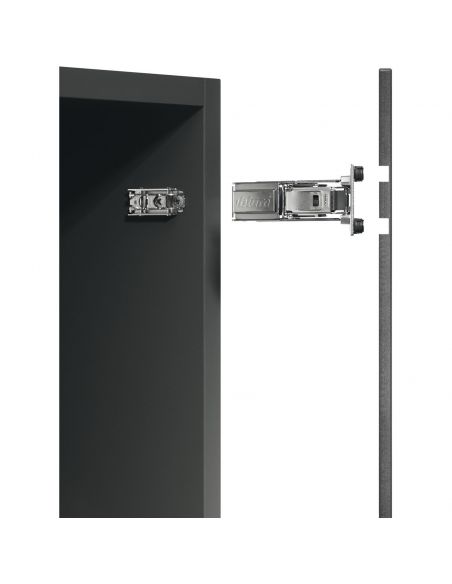 Cerniera Blum 71B453T Clip Top Blumotion ammortizzata per anta sottile spessore da 8-14 mm fissaggio EXPANDO T