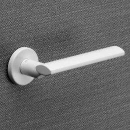 Maniglia per porta interna Touch Zincral Linea Calì rosetta tonda 2