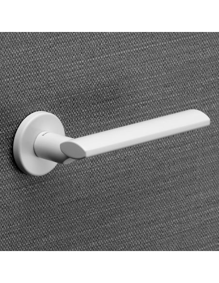 Maniglia per porta interna Touch Zincral Linea Calì rosetta tonda