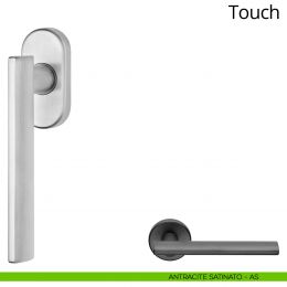 Maniglia per finestra martellina DK Touch Zincral Linea Calì 2