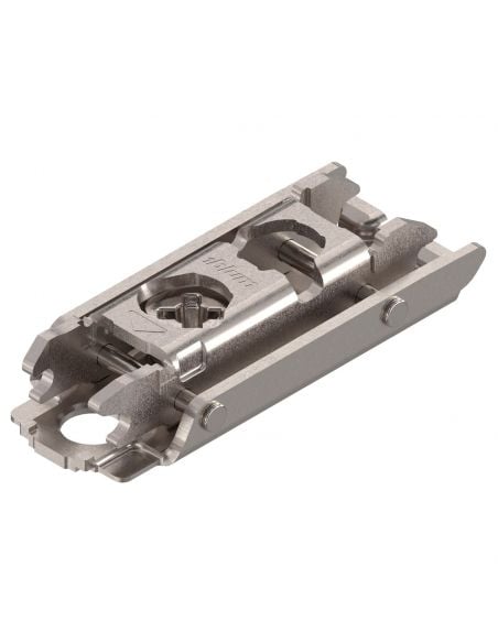 Basetta dritta Blum 175H3100 Clip altezza 0 mm con eccentrico