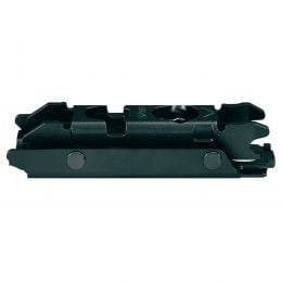 Basetta dritta Blum 175H3100 Clip spessore 0 mm con eccentrico nero onice 2