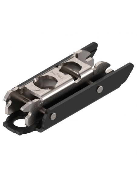 Basetta dritta Blum 175H3130 Clip spessore 3 mm con eccentrico nero onice