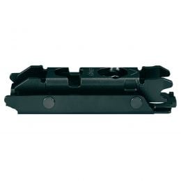 Basetta dritta Blum 175H3130 Clip spessore 3 mm con eccentrico nero onice 2