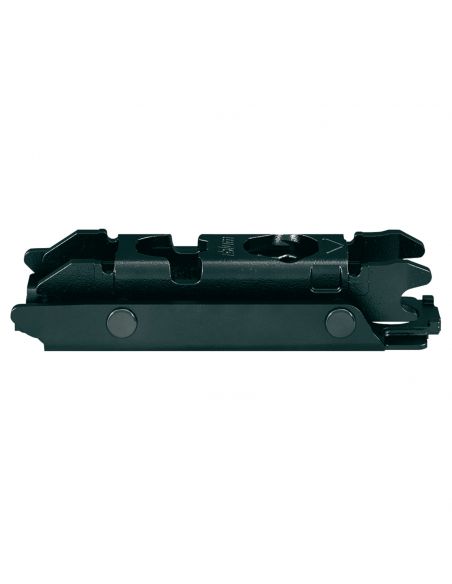 Basetta dritta Blum 175H3130 Clip spessore 3 mm con eccentrico nero onice