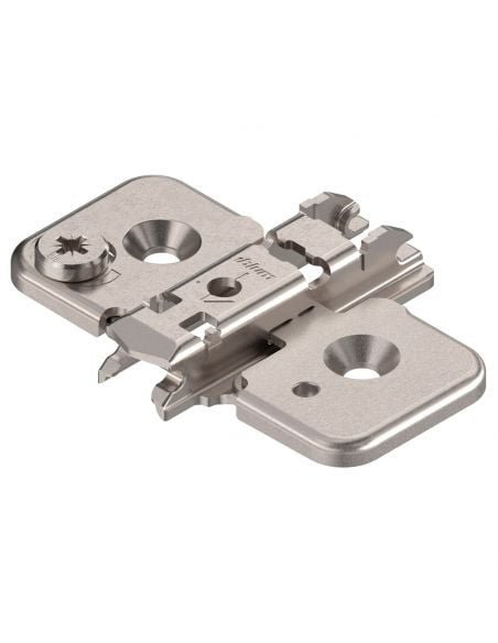 Basetta a croce Blum 173H7100 Clip spessore 0 mm con eccentrico