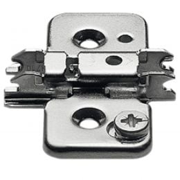 Basetta a croce Blum 173H7100 Clip spessore 0 mm con eccentrico 2