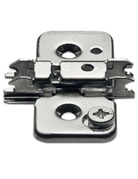 Basetta a croce Blum 173H7130 Clip spessore 3 mm con eccentrico