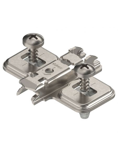 Basetta a croce Blum 174E6100.01 Clip spessore 0 mm montaggio EXPANDO