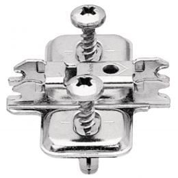 Basetta a croce Blum 174E6100.01 Clip spessore 0 mm montaggio EXPANDO 2