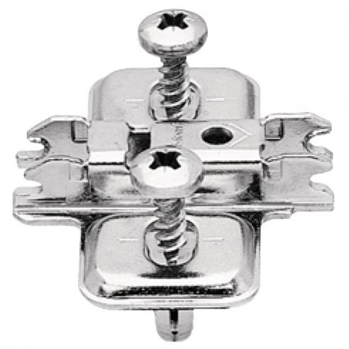 Basetta a croce Blum 174E6100.01 Clip spessore 0 mm montaggio EXPANDO