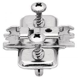 Basetta a croce Blum 174E6130.01 Clip spessore 3 mm montaggio EXPANDO 2