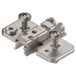 Basetta a croce Blum 174H7130E Clip spessore 3 mm con eccentrico montaggio EXPANDO