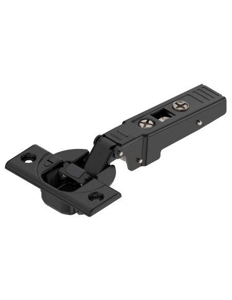 Cerniera Blum 71B9550 Clip Top Blumotion per ante spesse a battuta ammortizzata apertura 95 gradi nero onice