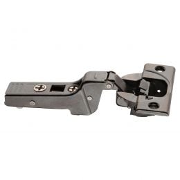 Cerniera Blum 71B9650 Clip Top Blumotion per ante spesse mezza battuta ammortizzata apertura 95 gradi nero onice 2