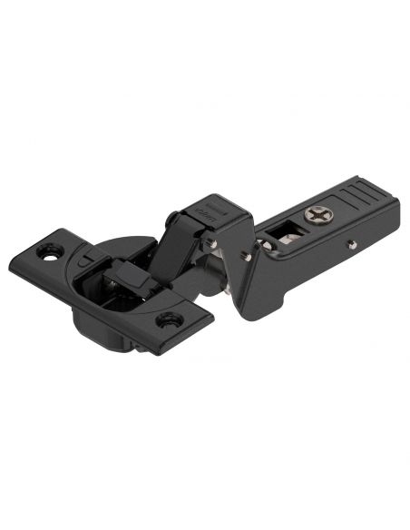 Cerniera Blum 71B9750 Clip Top Blumotion per ante spesse battuta interna ammortizzata apertura 95 gradi nero onice
