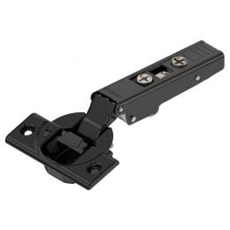 Cerniera Blum 71B3550 Clip Top Blumotion a battuta ammortizzata apertura 110 gradi nero onice