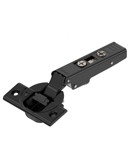 Cerniera Blum 71B3550 Clip Top Blumotion a battuta ammortizzata apertura 110 gradi nero onice