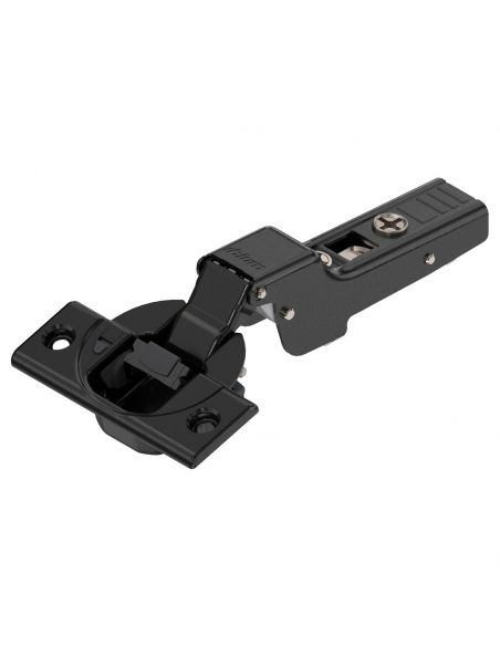 Cerniera Blum 71B3650 Clip Top Blumotion mezza battuta ammortizzata apertura 110 gradi nero onice