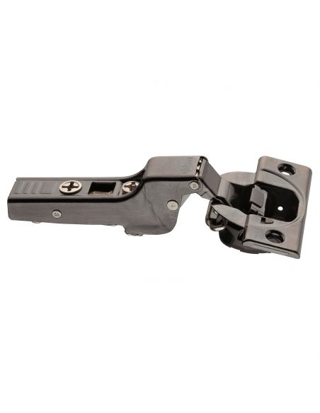 Cerniera Blum 71B3650 Clip Top Blumotion mezza battuta ammortizzata apertura 110 gradi nero onice