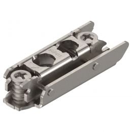 Basetta dritta Blum 175H4130 Clip spessore 3 mm con eccentrico montaggio con viti euro premontate