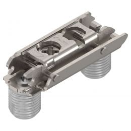 Basetta dritta Blum 177H3100E10 Clip spessore 0 mm con eccentrico montaggio EXPANDO diametro 10 mm