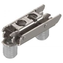 Basetta dritta Blum 177H3130E10 Clip spessore 3 mm con eccentrico montaggio EXPANDO diametro 10 mm