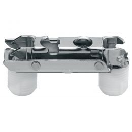 Basetta dritta Blum 177H3130E10 Clip spessore 3 mm con eccentrico montaggio EXPANDO diametro 10 mm 2