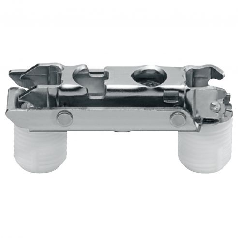 Basetta dritta Blum 177H3130E10 Clip spessore 3 mm con eccentrico montaggio EXPANDO diametro 10 mm