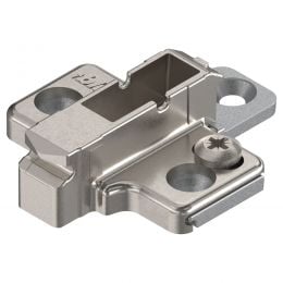 Basetta a croce Blum 175H9160 Clip spessore 6 mm montaggio con viti euro
