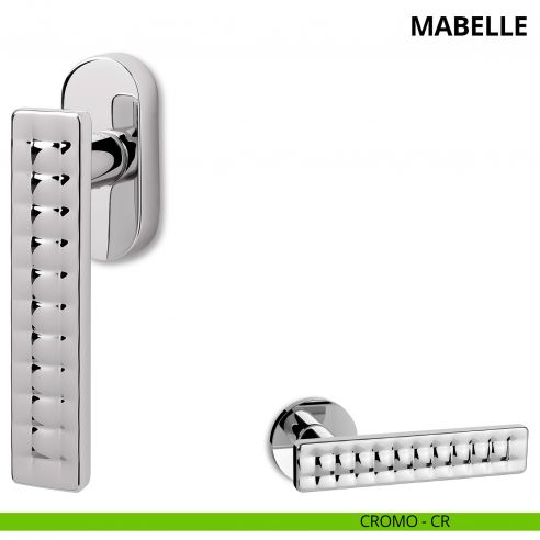 Maniglia per finestra martellina DK Mabelle Ento cromo