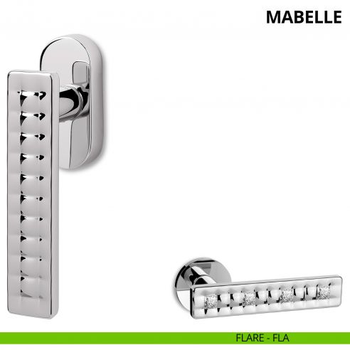 Maniglia per finestra martellina DK Mabelle Ento flare