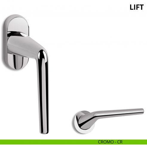 Maniglia per finestra martellina DK Lift Ento cromo