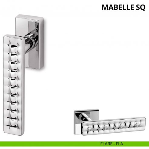 Maniglia per finestra martellina DK Mabelle SQ Ento flare