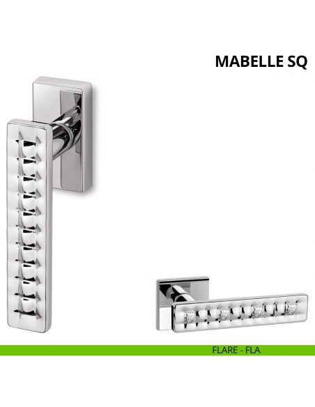 Maniglia per finestra martellina DK Mabelle SQ Ento flare