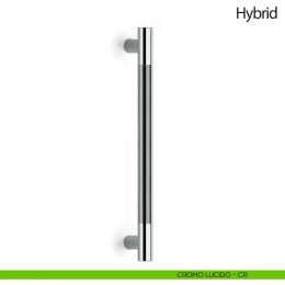 Maniglione per porta Hybrid Olivari senza rosette 2