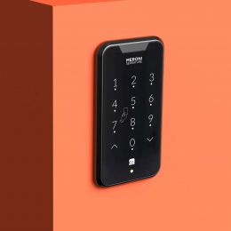 Serratura elettronica per mobile W-PAD RFID Meroni con tastiera numerica e lettore di carte 2