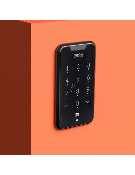 Serratura elettronica per mobile W-PAD RFID Meroni con tastiera numerica e lettore di carte