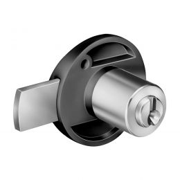 Serratura per anta con cilindro diametro 16,5 mm lunghezza 20 mm catenaccio piano 2131 Meroni