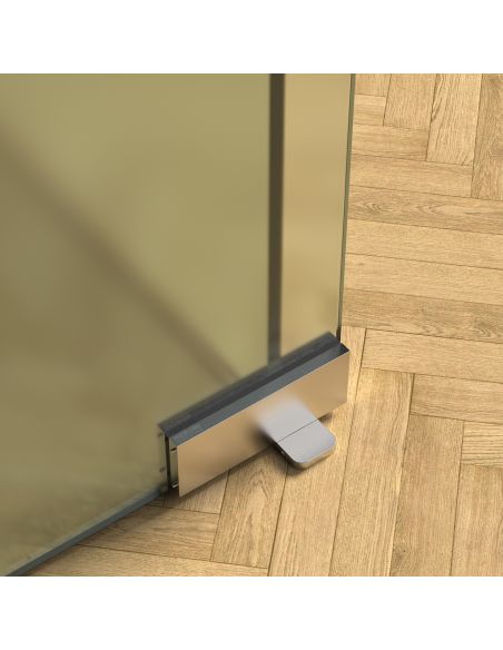 Cerniera chiudiporta a pavimento Meroni FS880 per porte in vetro a bilico pivot