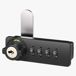 Serratura a combinazione meccanica per mobile 1051U Meroni