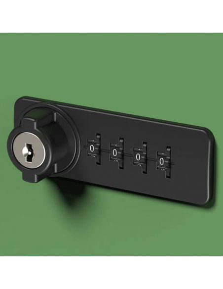 Serratura a combinazione meccanica per mobile 1051U Meroni