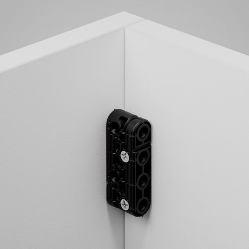 Giunto universale Hafele Ixconnect UC 16/64 per connessioni rimovibili e nascoste