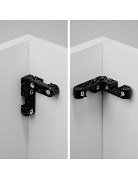 Giunto universale Hafele Ixconnect UC 16/64 per connessioni rimovibili e nascoste
