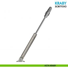 Pistone a gas per scrittoio Ferramenta Livenza Kraby apertura ammortizzata lunghezza 360 mm 2